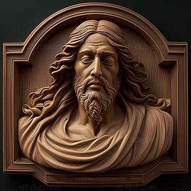 3D model st jesus (STL)